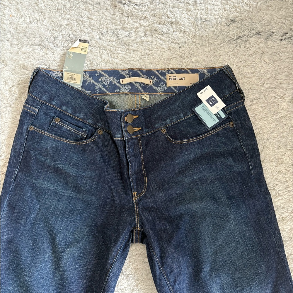 GAP Blue Boot Cut Jeans Classic Style